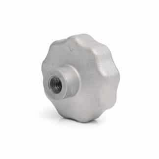 Stainless steel lobe clamping knob
