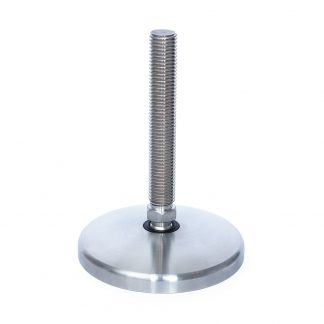Stainless steel levelling foot
