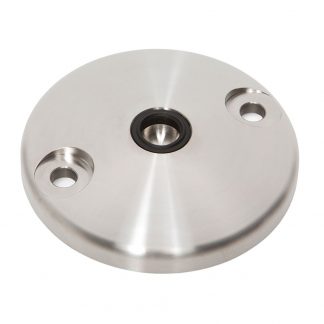 Stainless steel levelling foot bolt down base