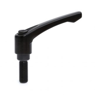 Model 04M CH - Male Metal Adjustable Indexed Clamping Handle, Heavy Duty