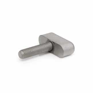 Stainless steel male threaded wing knob