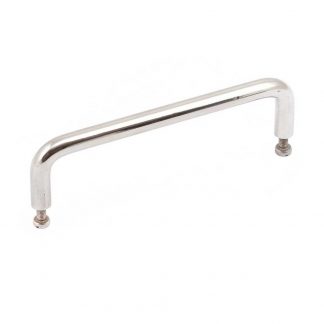 Stainless steel drawer and door pull handle