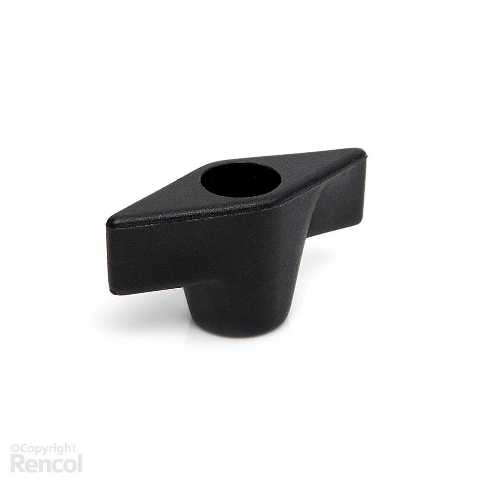 Through Thread Wing Knob | Plastic & Metal Knobs | RENCOL