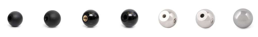 Plastic Ball Knobs, Stainless Steel Ball Knobs & Aluminium Ball Knobs