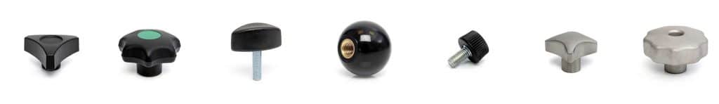 Plastic & Metal Knobs, Ball Knobs, Threaded Knobs, Control Knobs, Wing Knobs & Clamping Knobs