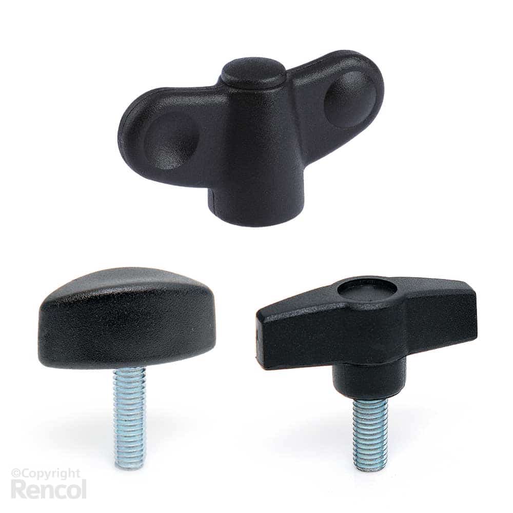 Wing knobs and wing nuts